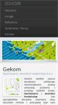 Mobile Screenshot of gekom.hr